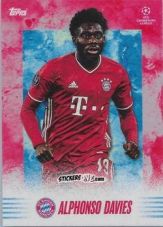 Cromo Fc Bayern Munich 4-0 Club Atletico De Madrid (Alphonso Davies) - Alphonso Davies My Journey UEFA Champions League 2021-2022 n. 6 - Topps