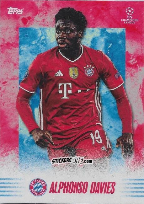 Cromo Ss Lazio 1-4 Fc Bayern Munich  (Alphonso Davies) - Alphonso Davies My Journey UEFA Champions League 2021-2022 n. 9 - Topps