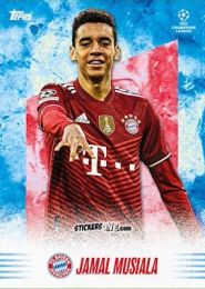Cromo Jamal Musiala - Alphonso Davies My Journey UEFA Champions League 2021-2022 n. 13 - Topps
