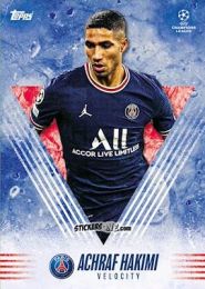 Cromo Achraf Hakimi - Alphonso Davies My Journey UEFA Champions League 2021-2022 n. 30 - Topps