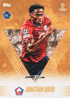 Cromo David Alaba - Alphonso Davies My Journey UEFA Champions League 2021-2022 n. 11o - Topps