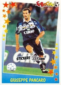 Figurina Giuseppe Pancaro - Supercalcio 1997-1998 - Panini