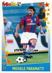 Sticker Michele Paramatti - Supercalcio 1997-1998 - Panini