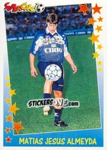 Sticker Matias Jesus Almeyda - Supercalcio 1997-1998 - Panini