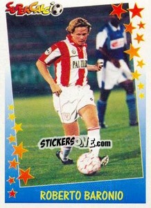 Cromo Roberto Baronio - Supercalcio 1997-1998 - Panini