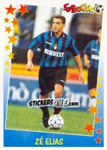 Sticker Zé Elias - Supercalcio 1997-1998 - Panini