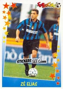 Sticker Zé Elias - Supercalcio 1997-1998 n. 117 - Panini