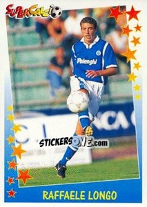 Sticker Raffaele Longo - Supercalcio 1997-1998 - Panini