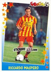 Sticker Riccardo Maspero - Supercalcio 1997-1998 - Panini