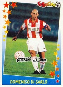 Sticker Domenico Di Carlo - Supercalcio 1997-1998 - Panini