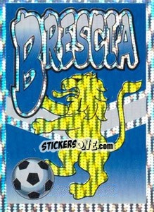 Figurina Brescia (Scudetto) - Supercalcio 1997-1998 - Panini