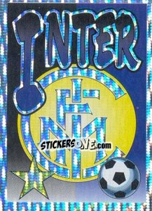 Sticker Inter (Scudetto) - Supercalcio 1997-1998 - Panini