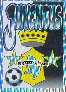 Sticker Juventus (Scudetto) - Supercalcio 1997-1998 n. 16 - Panini