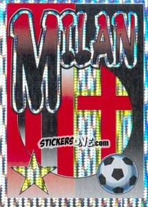 Sticker Milan (Scudetto) - Supercalcio 1997-1998 - Panini