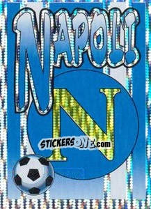 Sticker Napoli (Scudetto) - Supercalcio 1997-1998 - Panini