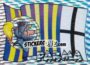 Sticker Parma (Bandiera) - Supercalcio 1997-1998 - Panini