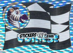 Sticker Udinese (Bandiera) - Supercalcio 1997-1998 - Panini