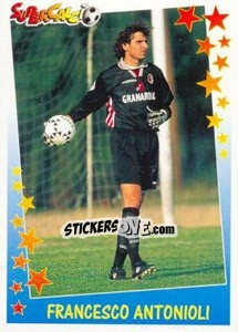 Sticker Francesco Antonioli - Supercalcio 1997-1998 n. 40 - Panini