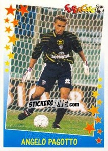 Cromo Angelo Pagotto - Supercalcio 1997-1998 n. 42 - Panini