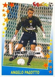 Cromo Angelo Pagotto - Supercalcio 1997-1998 - Panini