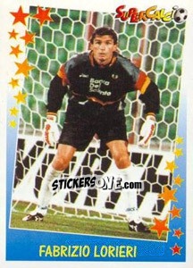 Sticker Fabrizio Lorieri - Supercalcio 1997-1998 n. 45 - Panini