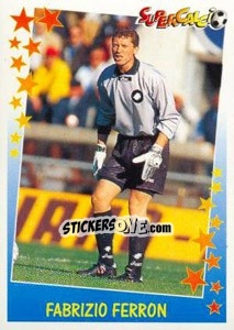 Sticker Fabrizio Ferron - Supercalcio 1997-1998 n. 49 - Panini