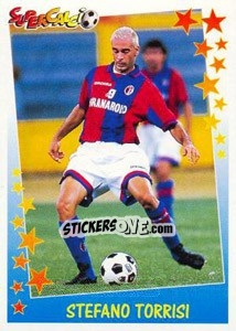 Figurina Stefano Torrisi - Supercalcio 1997-1998 - Panini