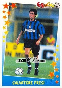 Sticker Salvatore Fresi - Supercalcio 1997-1998 n. 53 - Panini