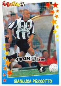 Sticker Gianluca Pessotto - Supercalcio 1997-1998 n. 55 - Panini