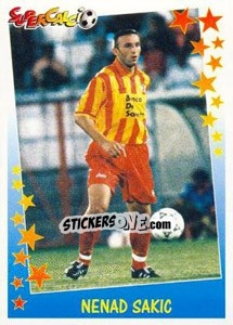 Sticker Nenad Sakic - Supercalcio 1997-1998 - Panini