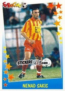 Sticker Nenad Sakic - Supercalcio 1997-1998 n. 62 - Panini