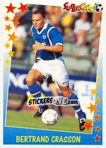 Sticker Bertrand Crasson - Supercalcio 1997-1998 n. 71 - Panini