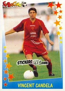 Figurina Vincent Candela - Supercalcio 1997-1998 - Panini