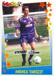 Sticker Andrea Tarozzi - Supercalcio 1997-1998 - Panini