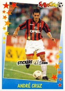 Sticker André Cruz - Supercalcio 1997-1998 n. 78 - Panini