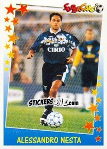 Sticker Alessandro Nesta - Supercalcio 1997-1998 n. 83 - Panini