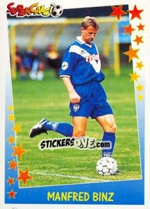 Sticker Manfred Binz - Supercalcio 1997-1998 - Panini