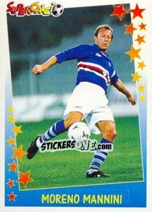 Cromo Moreno Mannini - Supercalcio 1997-1998 - Panini