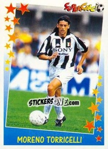 Sticker Moreno Torricelli - Supercalcio 1997-1998 n. 90 - Panini