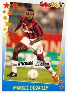 Sticker Marcel Desailly - Supercalcio 1997-1998 n. 131 - Panini