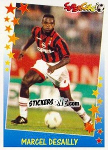 Sticker Marcel Desailly - Supercalcio 1997-1998 - Panini