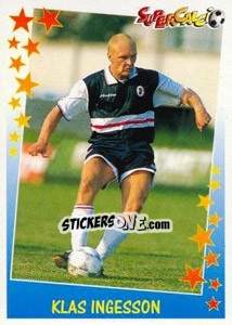 Sticker Klas Ingesson - Supercalcio 1997-1998 - Panini