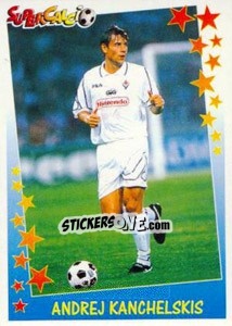 Cromo Andrei Kanchelskis - Supercalcio 1997-1998 - Panini