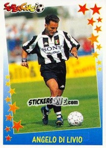 Sticker Angelo Di Livio - Supercalcio 1997-1998 n. 143 - Panini
