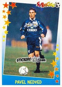 Sticker Pavel Nedved - Supercalcio 1997-1998 n. 144 - Panini