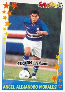 Sticker Angel Alejandro Morales - Supercalcio 1997-1998 n. 145 - Panini