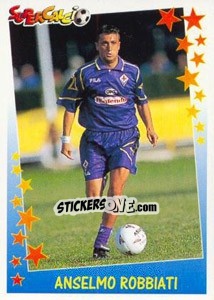 Sticker Anselmo Robbiati - Supercalcio 1997-1998 n. 148 - Panini