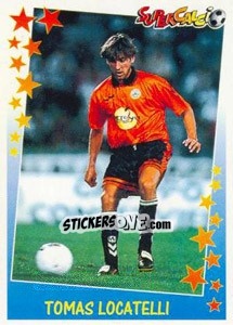 Sticker Tomas Locatelli - Supercalcio 1997-1998 - Panini