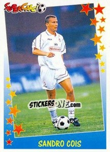 Cromo Sandro Cois - Supercalcio 1997-1998 - Panini