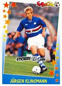 Sticker Jürgen Klinsmann - Supercalcio 1997-1998 n. 164 - Panini